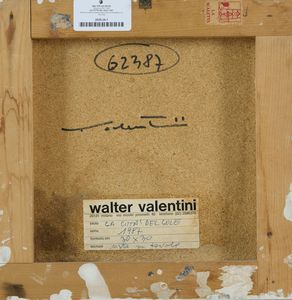 WALTER VALENTINI : La citt del sole  - Asta Arte Moderna e Contemporanea - Associazione Nazionale - Case d'Asta italiane