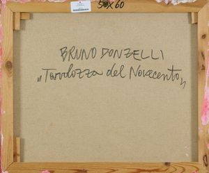 Bruno Donzelli : Tavolozza del '900  - Asta Arte Moderna e Contemporanea - Associazione Nazionale - Case d'Asta italiane