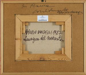 Bruno Donzelli : Lavagna del novecento  - Asta Arte Moderna e Contemporanea - Associazione Nazionale - Case d'Asta italiane