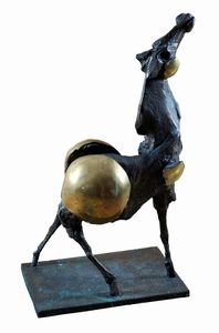 Nag Arnoldi : Cavallo  - Asta Arte Moderna e Contemporanea - Associazione Nazionale - Case d'Asta italiane