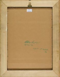 Gino Severini : Studio di testa per  La letteratura  - Asta Arte Moderna e Contemporanea - Associazione Nazionale - Case d'Asta italiane