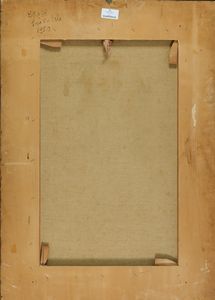 Achille Funi : Ritratto di donna  - Asta Arte Moderna e Contemporanea - Associazione Nazionale - Case d'Asta italiane