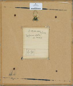 UMBERTO MARIANI : La forma celata - Bianco  - Asta Arte Moderna e Contemporanea - Associazione Nazionale - Case d'Asta italiane