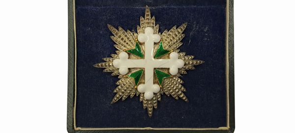 REGNO D'ITALIA. VITTORIO EMANUELE III DI SAVOIA, 1900-1946. Croce e placca da commendatore dell'Ordine dei Santi Maurizio e Lazzaro.  - Asta Numismatica Light - Associazione Nazionale - Case d'Asta italiane