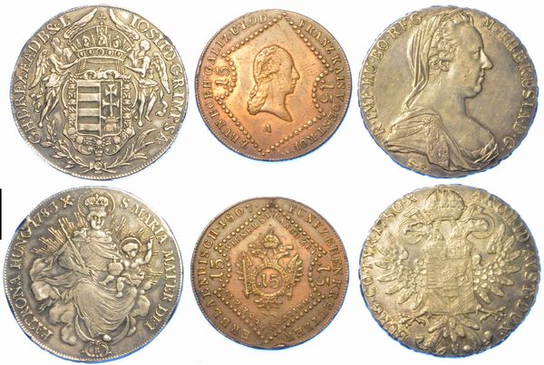 AUSTRIA E GERMANIA. Lotto di tre monete.  - Asta Numismatica Light - Associazione Nazionale - Case d'Asta italiane