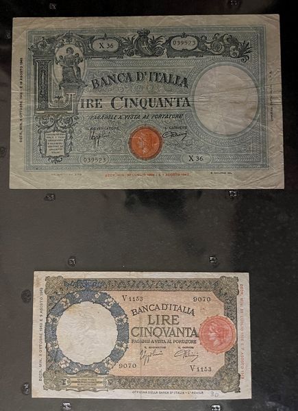 REGNO D’ITALIA. UMBERTO I E VITTORIO EMANUELE III DI SAVOIA. Lotto di 30 banconote.  - Asta Numismatica Light - Associazione Nazionale - Case d'Asta italiane