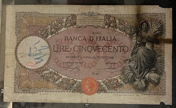 REGNO D’ITALIA. UMBERTO I E VITTORIO EMANUELE III DI SAVOIA. Lotto di 30 banconote.  - Asta Numismatica Light - Associazione Nazionale - Case d'Asta italiane