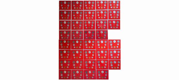 Vaticano 1971  Anno IX  (Paolo VI 1963-1978). 19 divisionali.  - Asta Numismatica Light - Associazione Nazionale - Case d'Asta italiane