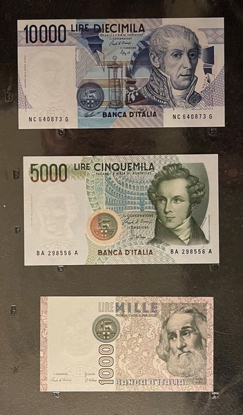 REPUBBLICA ITALIANA, DAL 1946. Lotto di 25 banconote.  - Asta Numismatica Light - Associazione Nazionale - Case d'Asta italiane