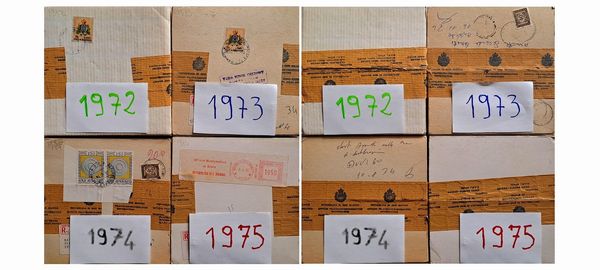 San Marino 1972-1975. 4 divisionali.  - Asta Numismatica Light - Associazione Nazionale - Case d'Asta italiane