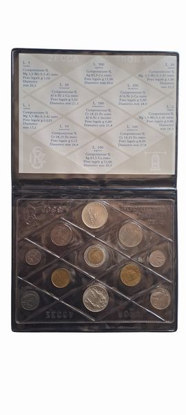 Italia 1988  divisionale in Lire FdC.  - Asta Numismatica Light - Associazione Nazionale - Case d'Asta italiane