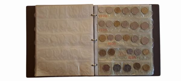 lotto di 246 monete sfuse della Repubblica Italiana.<BR>  - Asta Numismatica Light - Associazione Nazionale - Case d'Asta italiane