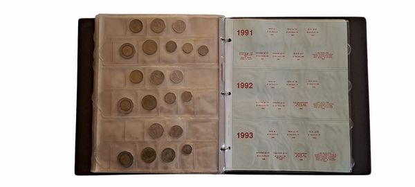 lotto di 246 monete sfuse della Repubblica Italiana.<BR>  - Asta Numismatica Light - Associazione Nazionale - Case d'Asta italiane