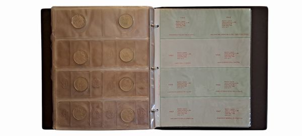 lotto di 246 monete sfuse della Repubblica Italiana.<BR>  - Asta Numismatica Light - Associazione Nazionale - Case d'Asta italiane