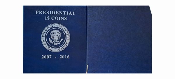 Stati Uniti. Album Presidential 1 $ Coins 2007-2016.  - Asta Numismatica Light - Associazione Nazionale - Case d'Asta italiane