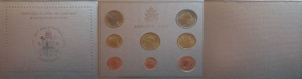 Vaticano 2003 - divisionale Euro FdC.  - Asta Numismatica Light - Associazione Nazionale - Case d'Asta italiane