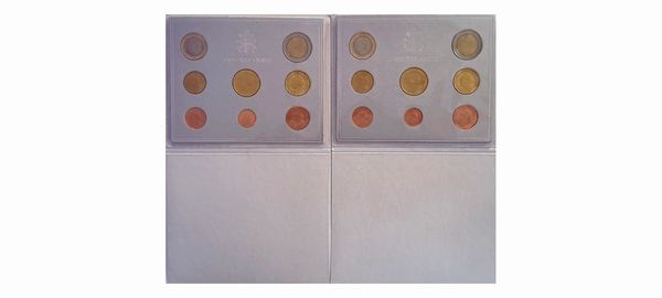 Vaticano 2003 - 2 divisionali Euro FdC.  - Asta Numismatica Light - Associazione Nazionale - Case d'Asta italiane