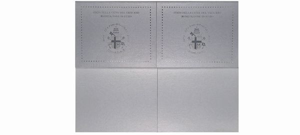 Vaticano 2003 - 2 divisionali Euro FdC.  - Asta Numismatica Light - Associazione Nazionale - Case d'Asta italiane
