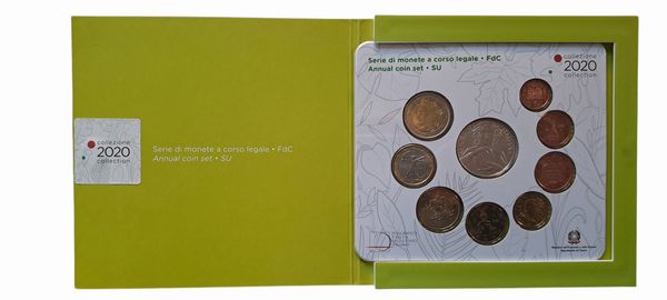 divisionali FdC Italia 2016-2021.  - Asta Numismatica Light - Associazione Nazionale - Case d'Asta italiane