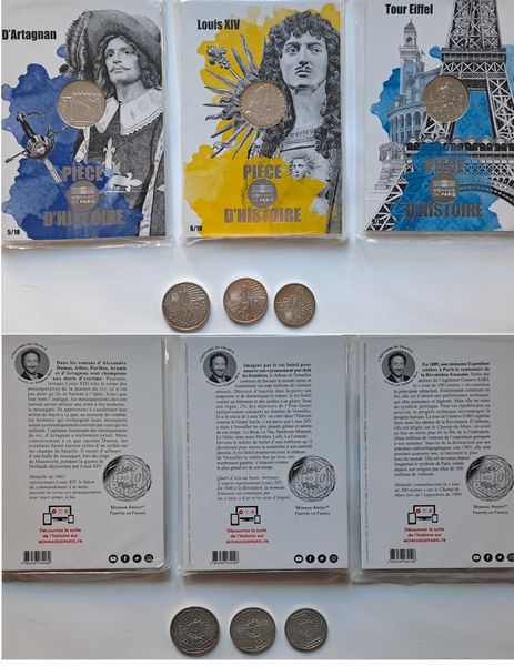 6 monete dargento Francia 2008-2019.  - Asta Numismatica Light - Associazione Nazionale - Case d'Asta italiane