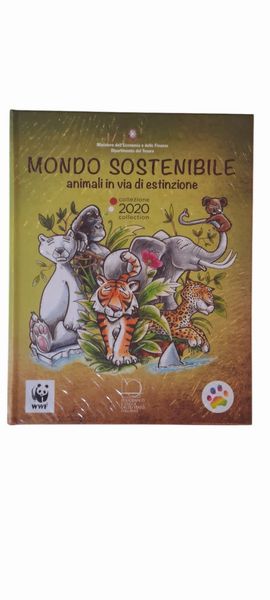 Italia 2020 - 2024  5 monete da 5 Euro in bronzital. Serie MONDO SOSTENIBILE - ANIMALI IN VIA DI ESTINZIONE.  - Asta Numismatica Light - Associazione Nazionale - Case d'Asta italiane