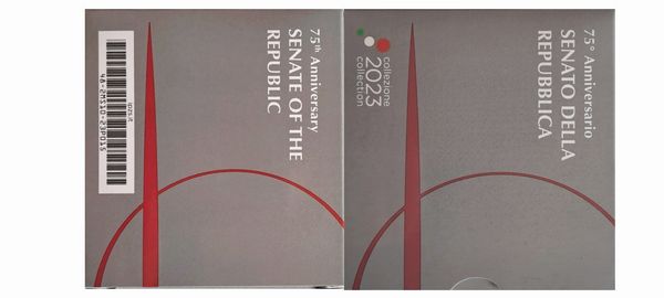 Italia 2023. 5 Euro in argento fondo specchio / proof - SENATO.  - Asta Numismatica Light - Associazione Nazionale - Case d'Asta italiane