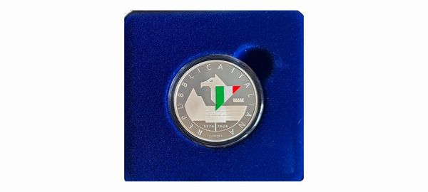 Italia 2023  2024. Lotto di 2 monete da 5 Euro in argento fondo specchio / proof  - AERONAUTICA MILITARE e GUARDIA DI FINANZA.  - Asta Numismatica Light - Associazione Nazionale - Case d'Asta italiane