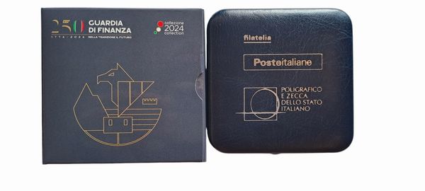 Italia 2023  2024. Lotto di 2 monete da 5 Euro in argento fondo specchio / proof  - AERONAUTICA MILITARE e GUARDIA DI FINANZA.  - Asta Numismatica Light - Associazione Nazionale - Case d'Asta italiane