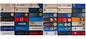 Italia 2014 - 2024 - Lotto di 21 monete da 2 Euro proof in astuccio.  - Asta Numismatica Light - Associazione Nazionale - Case d'Asta italiane