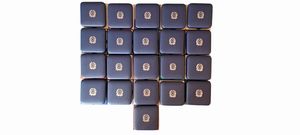 Italia 2014 - 2024 - Lotto di 21 monete da 2 Euro proof in astuccio.  - Asta Numismatica Light - Associazione Nazionale - Case d'Asta italiane