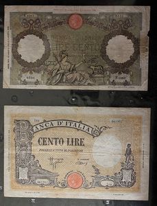 REGNO D’ITALIA. UMBERTO I E VITTORIO EMANUELE III DI SAVOIA. Lotto di 30 banconote.  - Asta Numismatica Light - Associazione Nazionale - Case d'Asta italiane