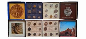 San Marino 1972-1975. 4 divisionali.  - Asta Numismatica Light - Associazione Nazionale - Case d'Asta italiane