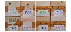 San Marino 1972-1975. 4 divisionali.  - Asta Numismatica Light - Associazione Nazionale - Case d'Asta italiane