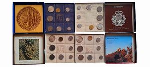 San Marino 1972-1975. 4 divisionali.  - Asta Numismatica Light - Associazione Nazionale - Case d'Asta italiane