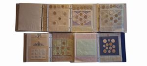 50 serie della Repubblica Italiana dal 1968 al 2000, con 46 monete dargento, riunite in 5 raccoglitori dedicati MARA.<BR>  - Asta Numismatica Light - Associazione Nazionale - Case d'Asta italiane
