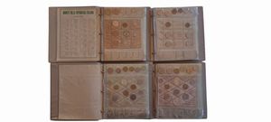 42 serie della Repubblica Italiana dal 1968 al 1999 (mancante del 1998), con 46 monete dargento, riunite in 4 raccoglitori dedicati MARA.<BR>  - Asta Numismatica Light - Associazione Nazionale - Case d'Asta italiane