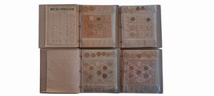42 serie della Repubblica Italiana dal 1968 al 1999 (mancante del 1998), con 46 monete dargento, riunite in 4 raccoglitori dedicati MARA.<BR>  - Asta Numismatica Light - Associazione Nazionale - Case d'Asta italiane