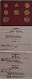 Vaticano 2008 - divisionale Euro FdC.  - Asta Numismatica Light - Associazione Nazionale - Case d'Asta italiane