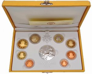 Vaticano 2009 - divisionale Euro fondo specchio.  - Asta Numismatica Light - Associazione Nazionale - Case d'Asta italiane