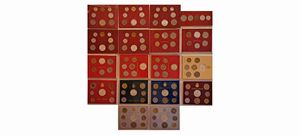 Vaticano 1964  2000. 18 divisionali.  - Asta Numismatica Light - Associazione Nazionale - Case d'Asta italiane