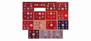 Vaticano 1964  2000. 15 divisionali.  - Asta Numismatica Light - Associazione Nazionale - Case d'Asta italiane