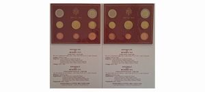 Vaticano 2008 - 2 divisionali Euro FdC.  - Asta Numismatica Light - Associazione Nazionale - Case d'Asta italiane