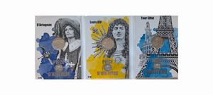 6 monete dargento Francia 2008-2019.  - Asta Numismatica Light - Associazione Nazionale - Case d'Asta italiane