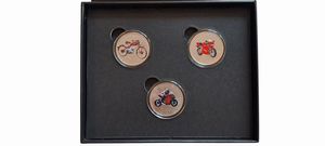 lotto di 4 confezioni.  - Asta Numismatica Light - Associazione Nazionale - Case d'Asta italiane