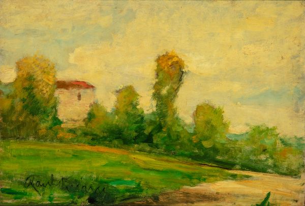 Raul Viviani : Paesaggio padovano  - Asta Opere da una dimora sul lago di Como e da altre collezioni lombarde - Associazione Nazionale - Case d'Asta italiane