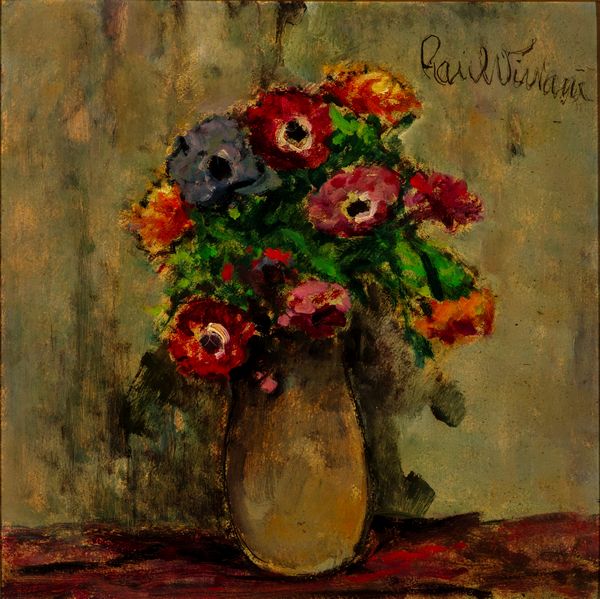 Raul Viviani : Fiori  - Asta Opere da una dimora sul lago di Como e da altre collezioni lombarde - Associazione Nazionale - Case d'Asta italiane