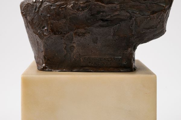 Antonio Ugo : Volto di bimbo  - Asta Opere da una dimora sul lago di Como e da altre collezioni lombarde - Associazione Nazionale - Case d'Asta italiane