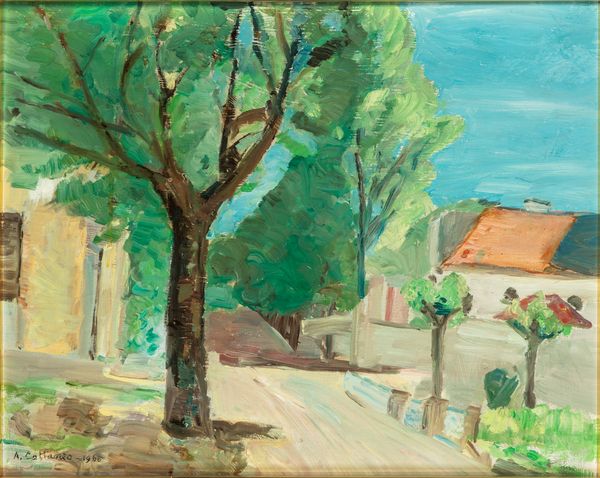 Angelo Cattaneo : Tramonto  - Asta Opere da una dimora sul lago di Como e da altre collezioni lombarde - Associazione Nazionale - Case d'Asta italiane