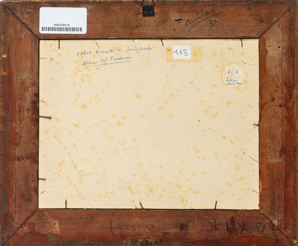 Carlo Follini : Barche al tramonto  - Asta Opere da una dimora sul lago di Como e da altre collezioni lombarde - Associazione Nazionale - Case d'Asta italiane