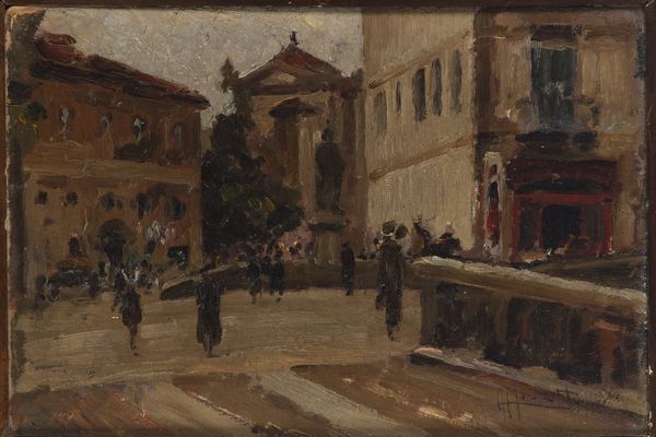 Antonio Moretti : Vecchia Milano  - Asta Opere da una dimora sul lago di Como e da altre collezioni lombarde - Associazione Nazionale - Case d'Asta italiane